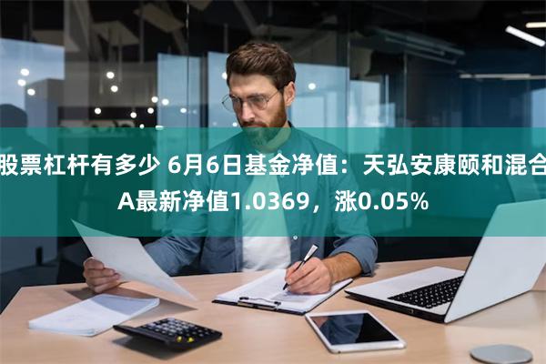 股票杠杆有多少 6月6日基金净值：天弘安康颐和混合A最新净值1.0369，涨0.05%