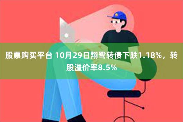 股票购买平台 10月29日翔鹭转债下跌1.18%，转股溢价率8.5%